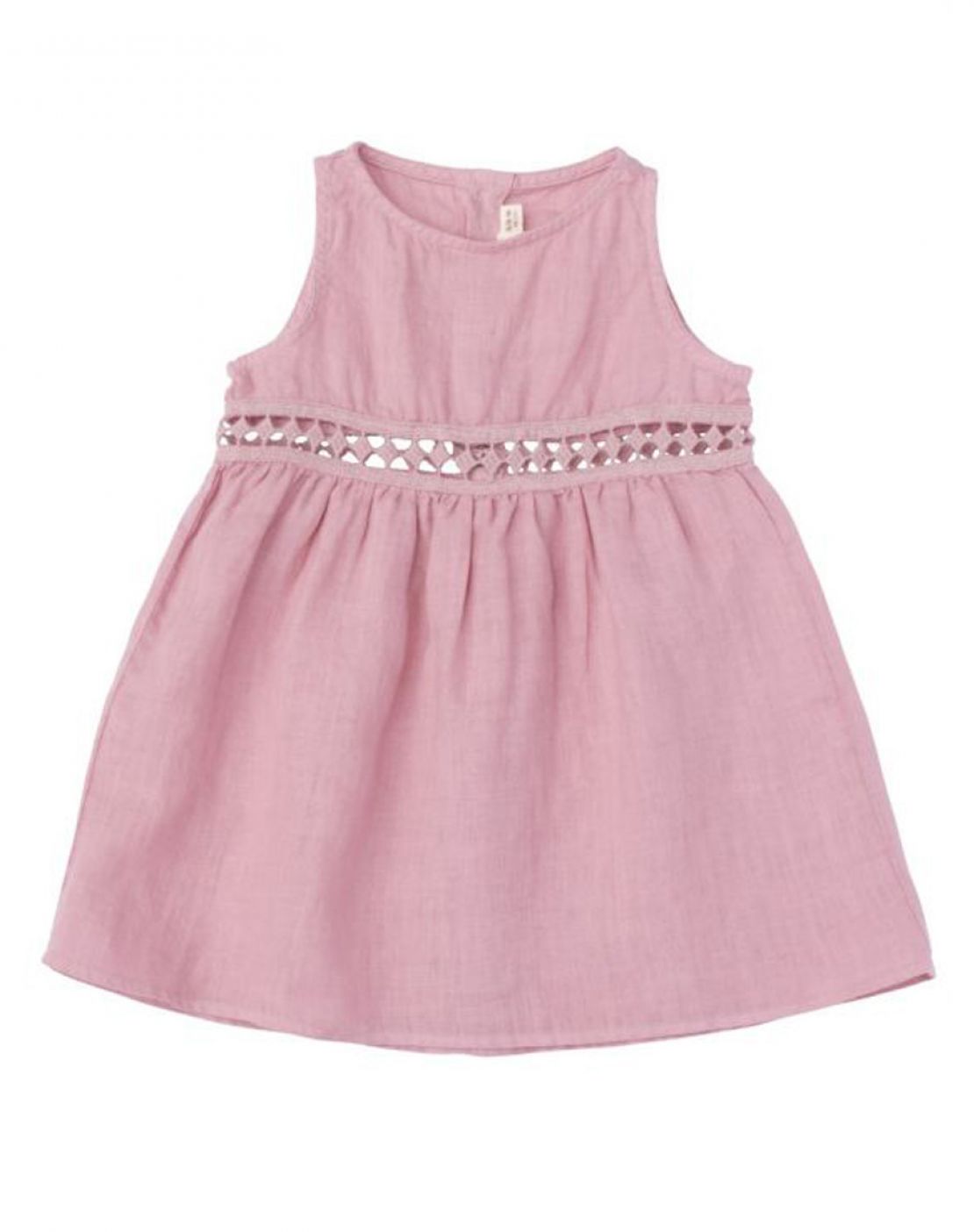 Vestido MILA ROSA EMPOLVADO