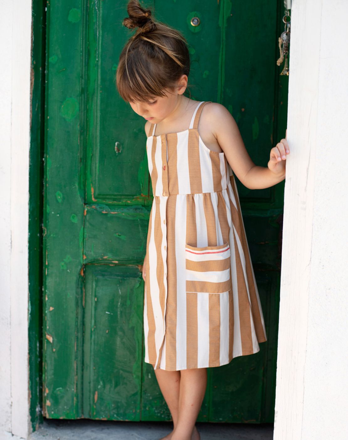Vestido STRIPES ARCILLA