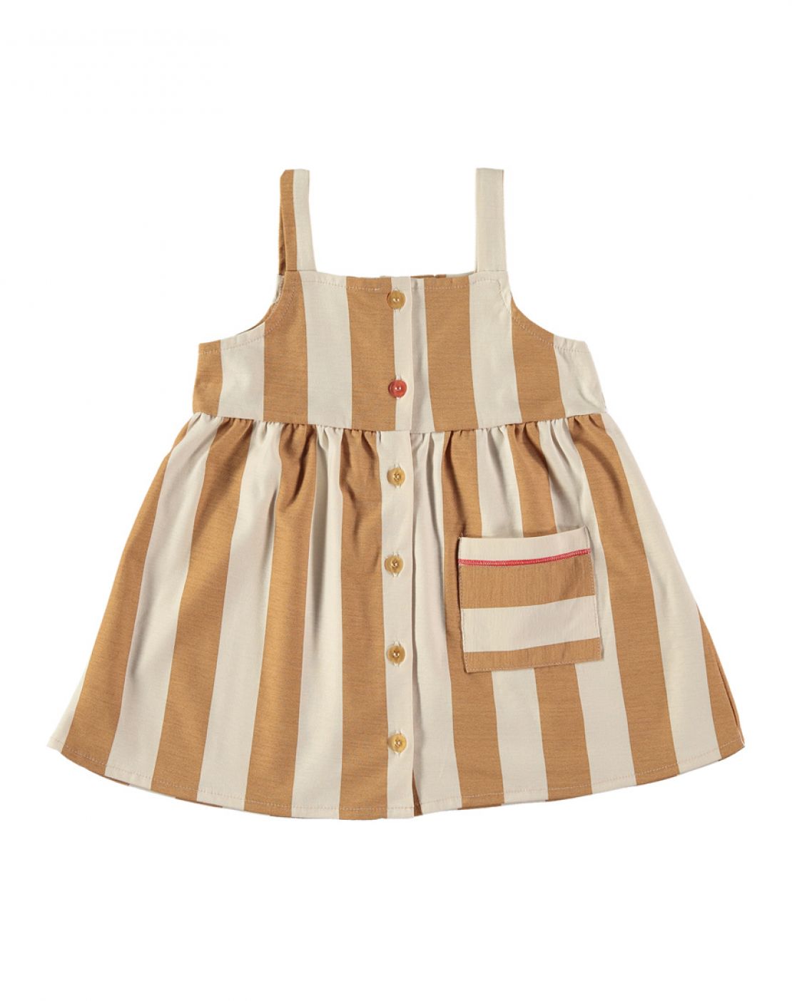 Vestido STRIPES ARCILLA