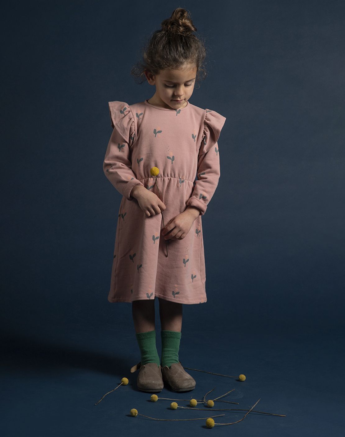 Vestido<br>FLOR VINTAGE PINK