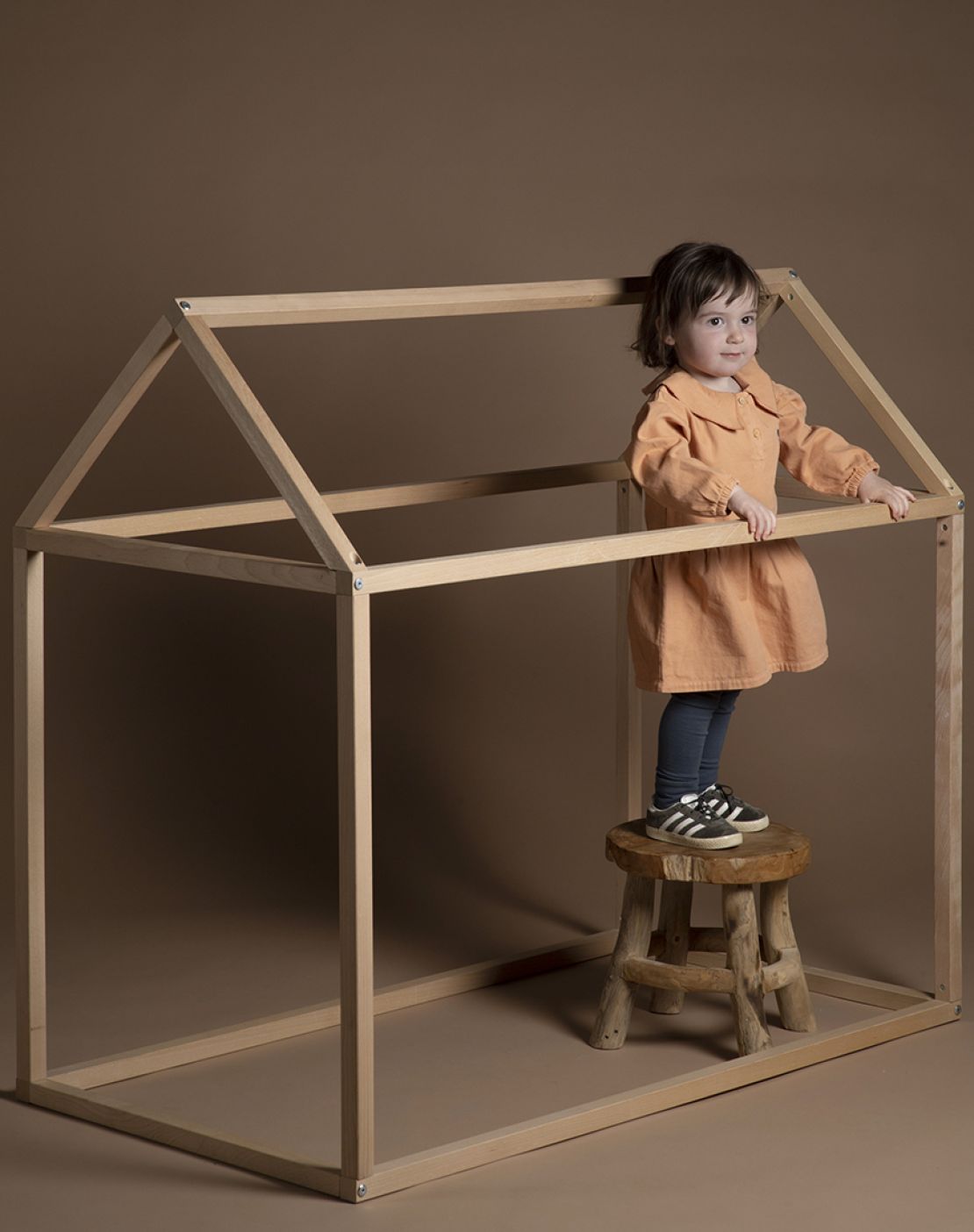 Vestido<br>FLOWER TERRACOTA