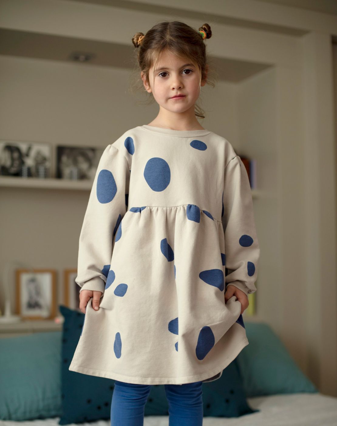 Vestido<br>PAINT ELECTRIC BLUE