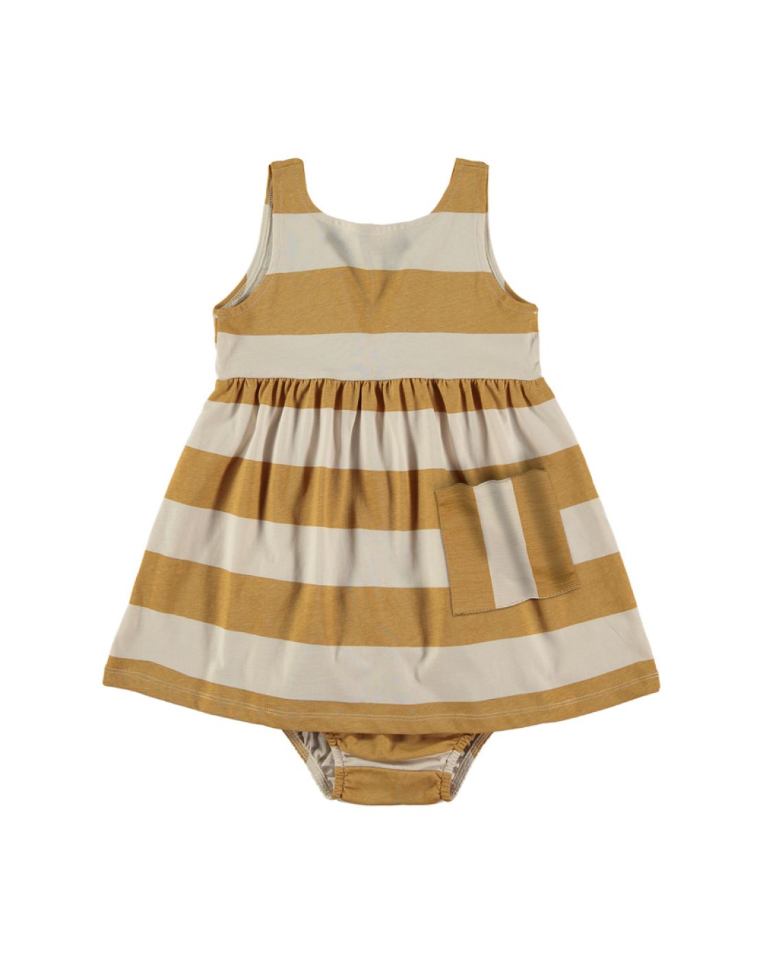 Vestido<br>STRIPES MUSTARD YELLOW